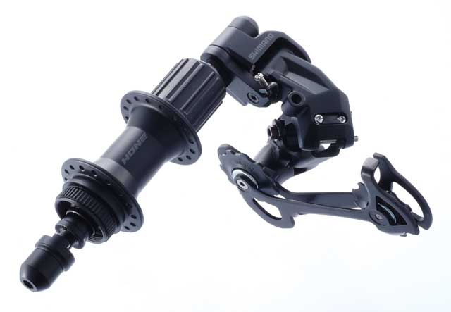 Shimano Hone HB-M600 Rear Hub CL32 hole